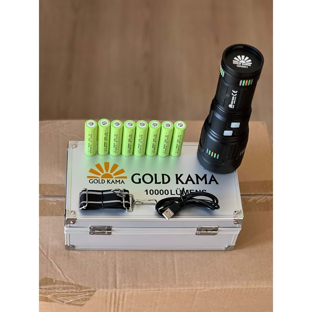 GK601 10000 LÜMEN EL FENERİ