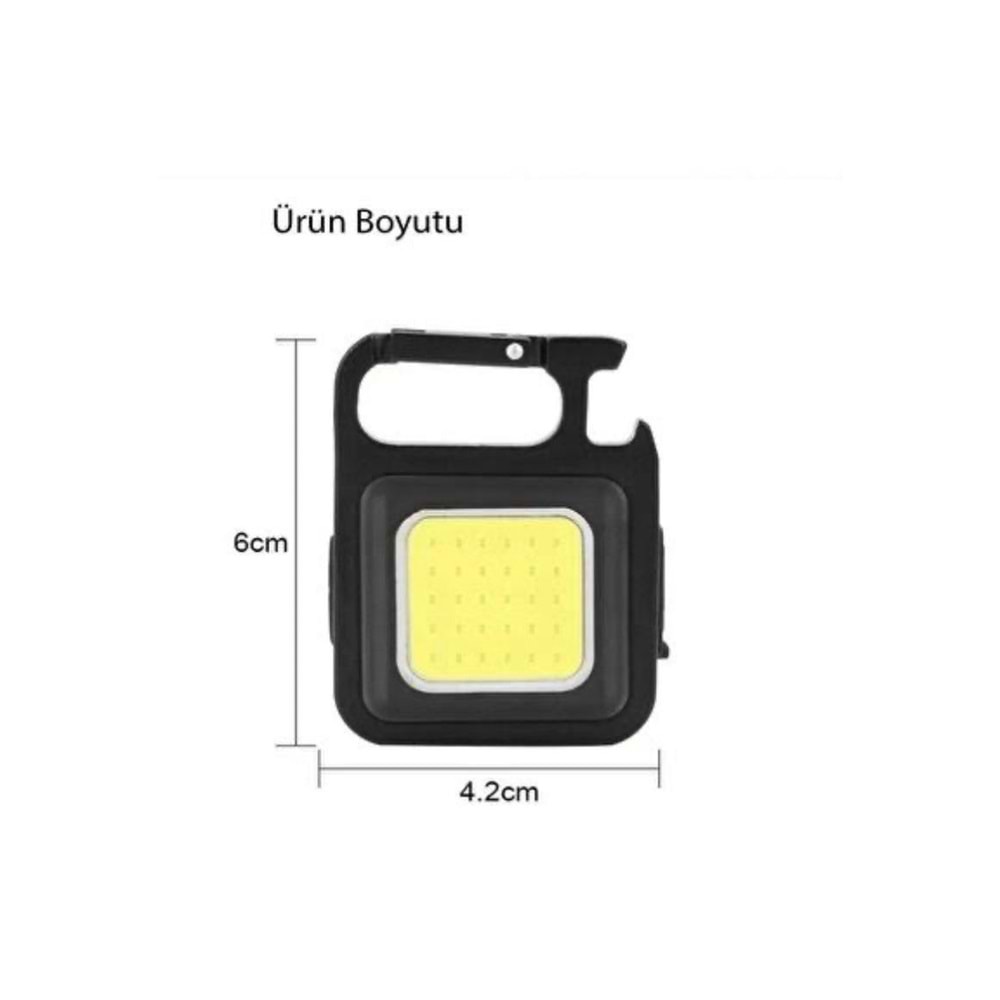 Mini LED Indüksiyon Far USB Şarjlı Far El Feneri Dahili Pil Baş Feneri Açık Kamp Balıkçılık Fener