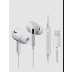 Kablolu Kulak İçi Kulaklık Beyaz