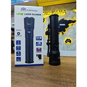 GK9585 150W DİJİTAL GÖSTERGELİ EL FENERİ