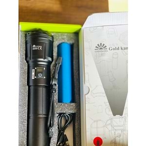 GK9585 150W DİJİTAL GÖSTERGELİ EL FENERİ