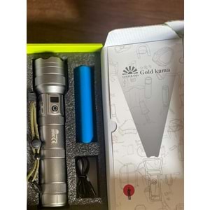 GK9587 130W DİJİTAL GÖSTERGELİ EL FENERİ
