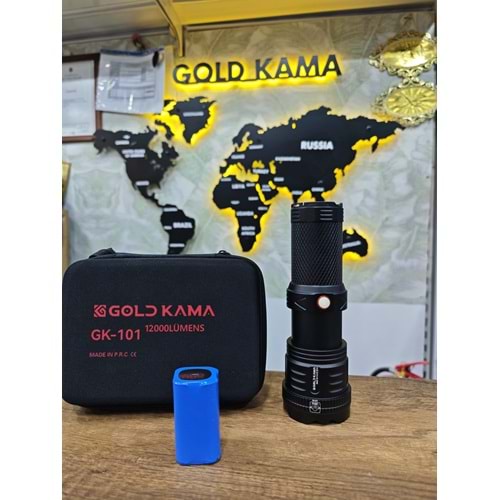 GK-101 12000 LÜMENS EL FENERİ