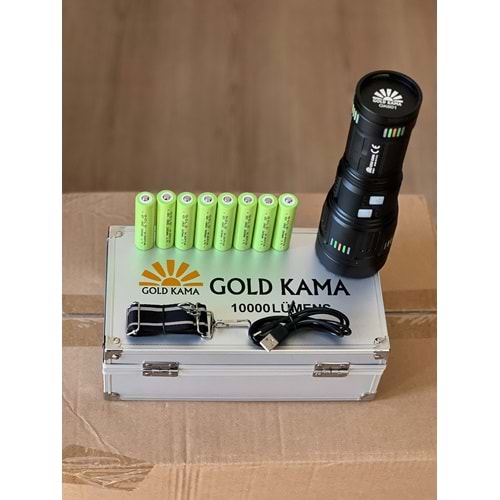 GK601 10000 LÜMEN EL FENERİ