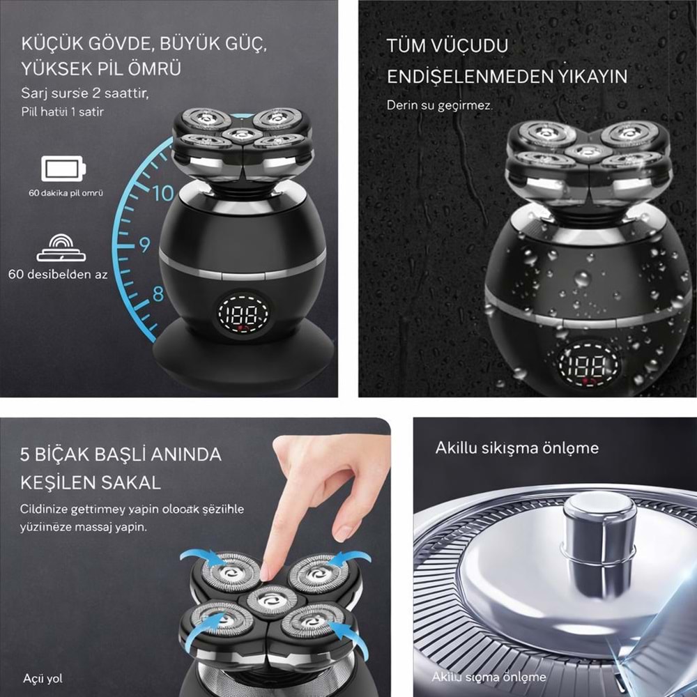 RQ-8870 GÜNLÜK TIRAŞ MAKİNESİ